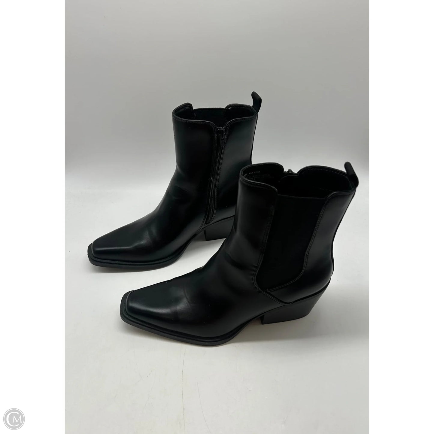 Boots Ankle Heels By Ana In Black, Size: 8.5