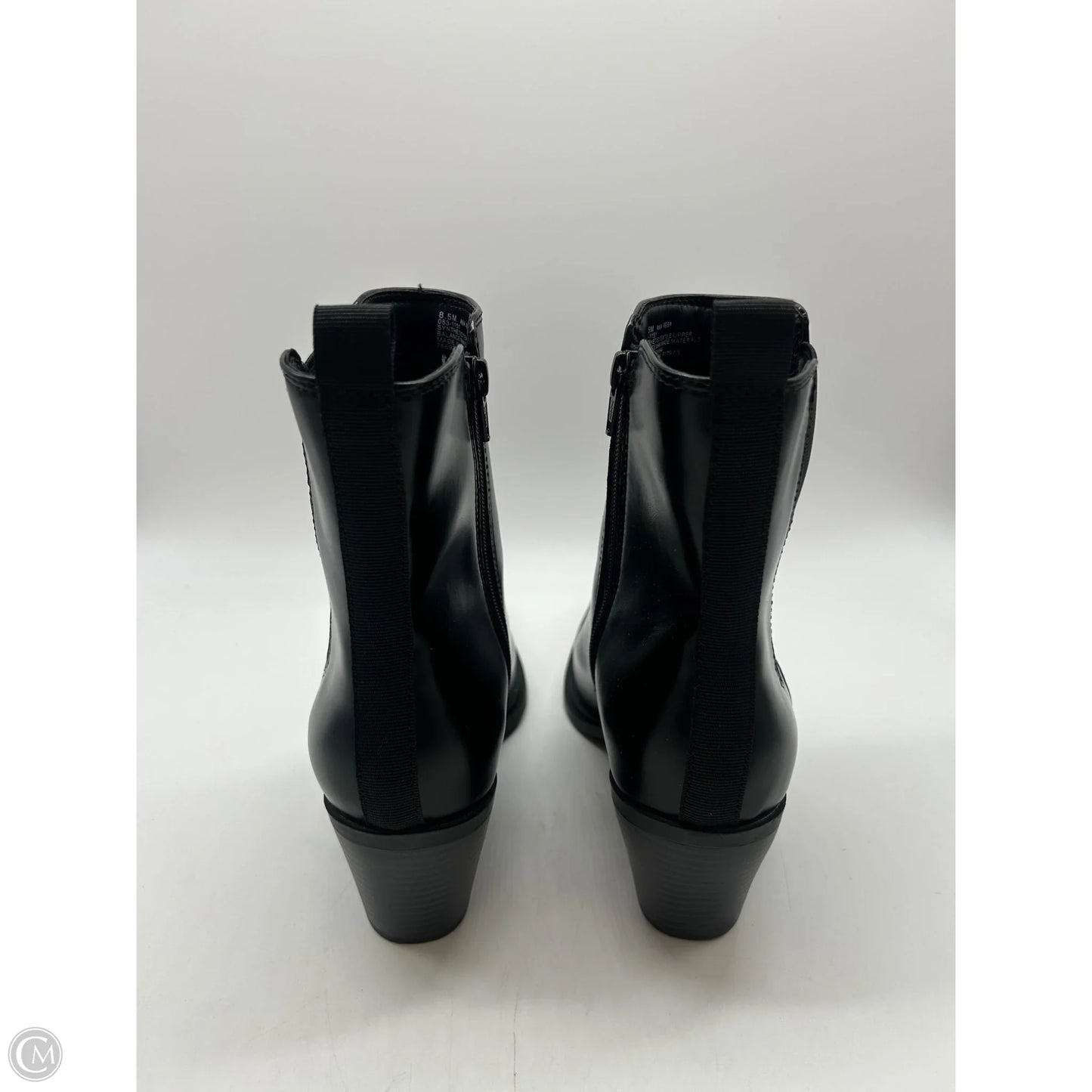 Boots Ankle Heels By Ana In Black, Size: 8.5