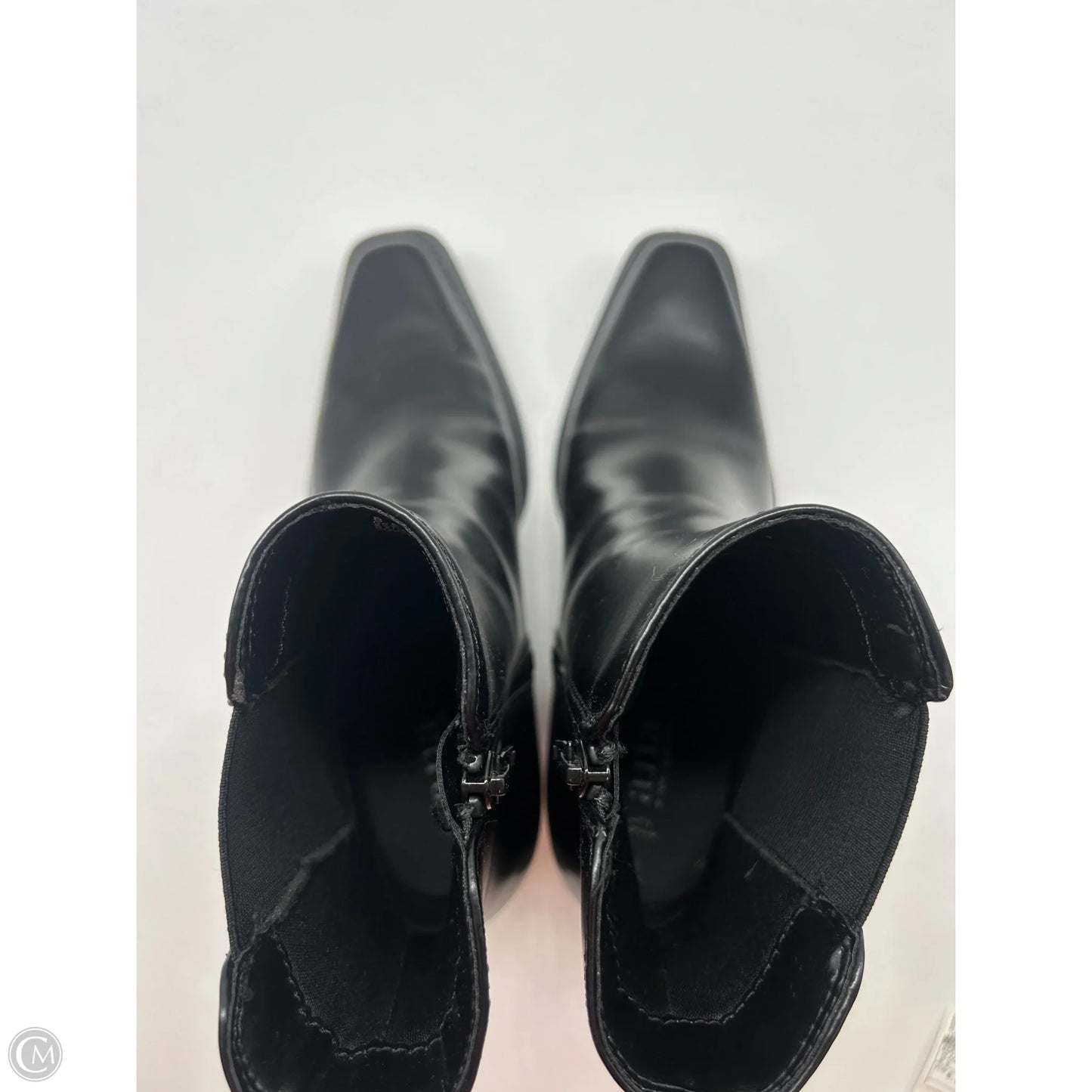 Boots Ankle Heels By Ana In Black, Size: 8.5