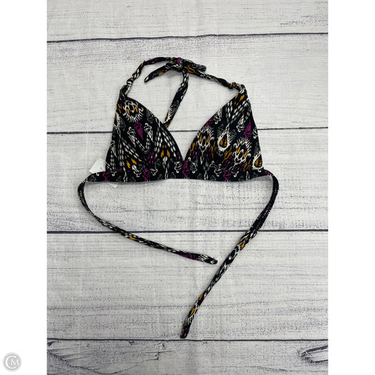 Swimsuit Top By Loft In Black, Size: S