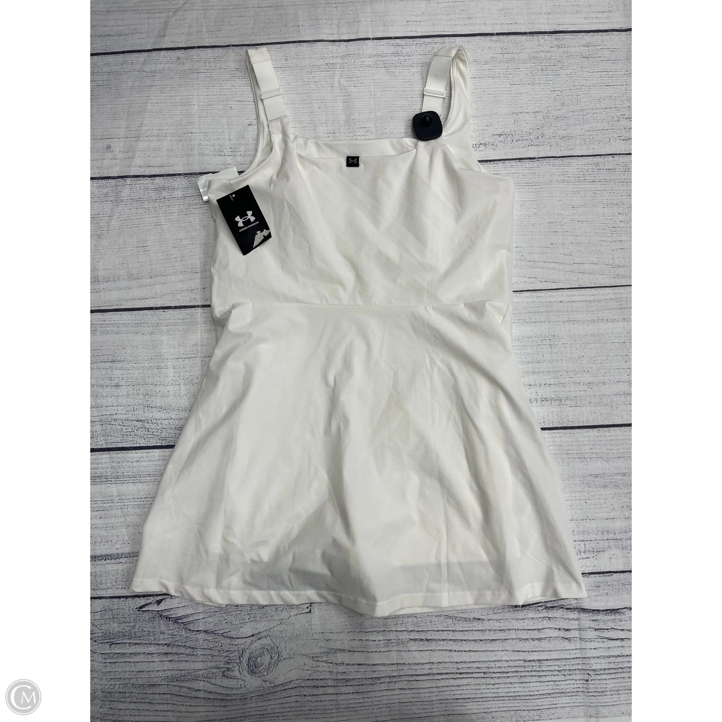 Athletic Dress By Under Armour In White, Size: L