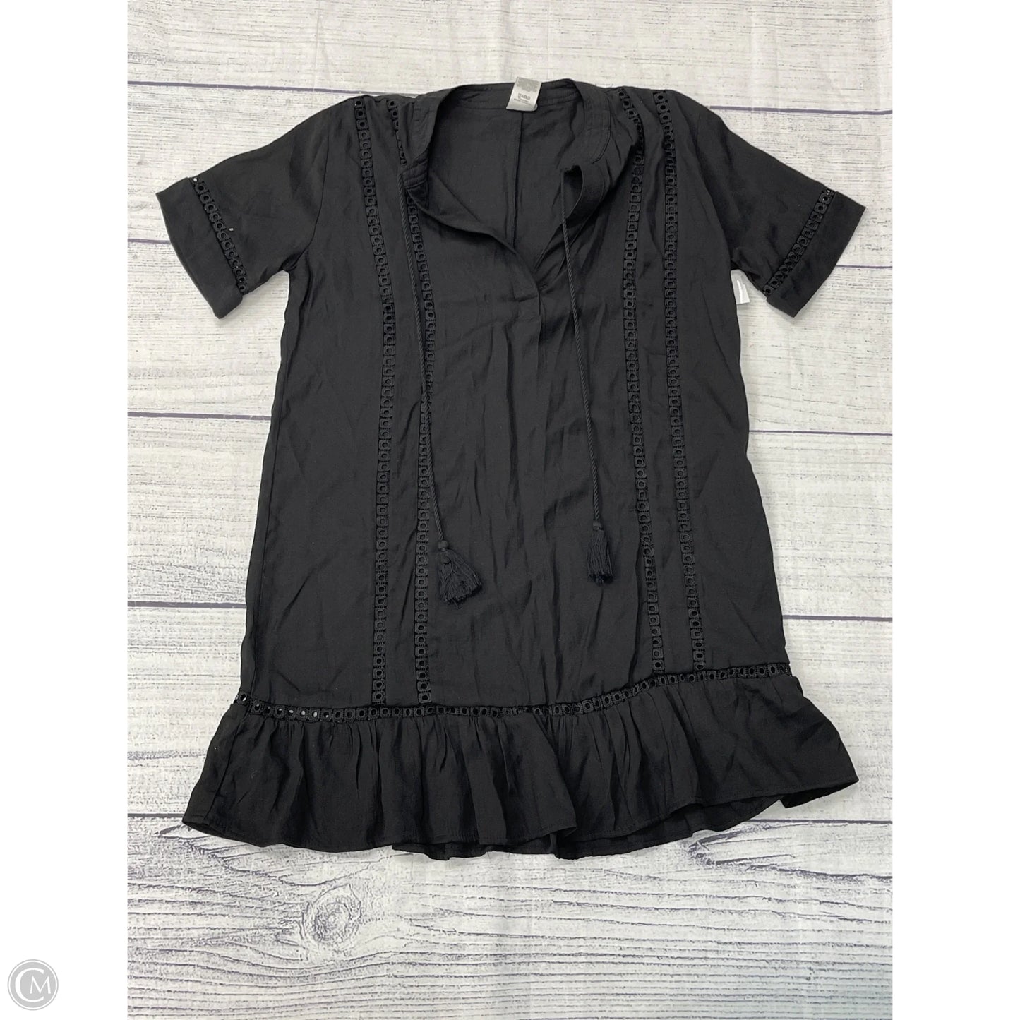 Swimwear Cover-up By Time And Tru In Black, Size: S