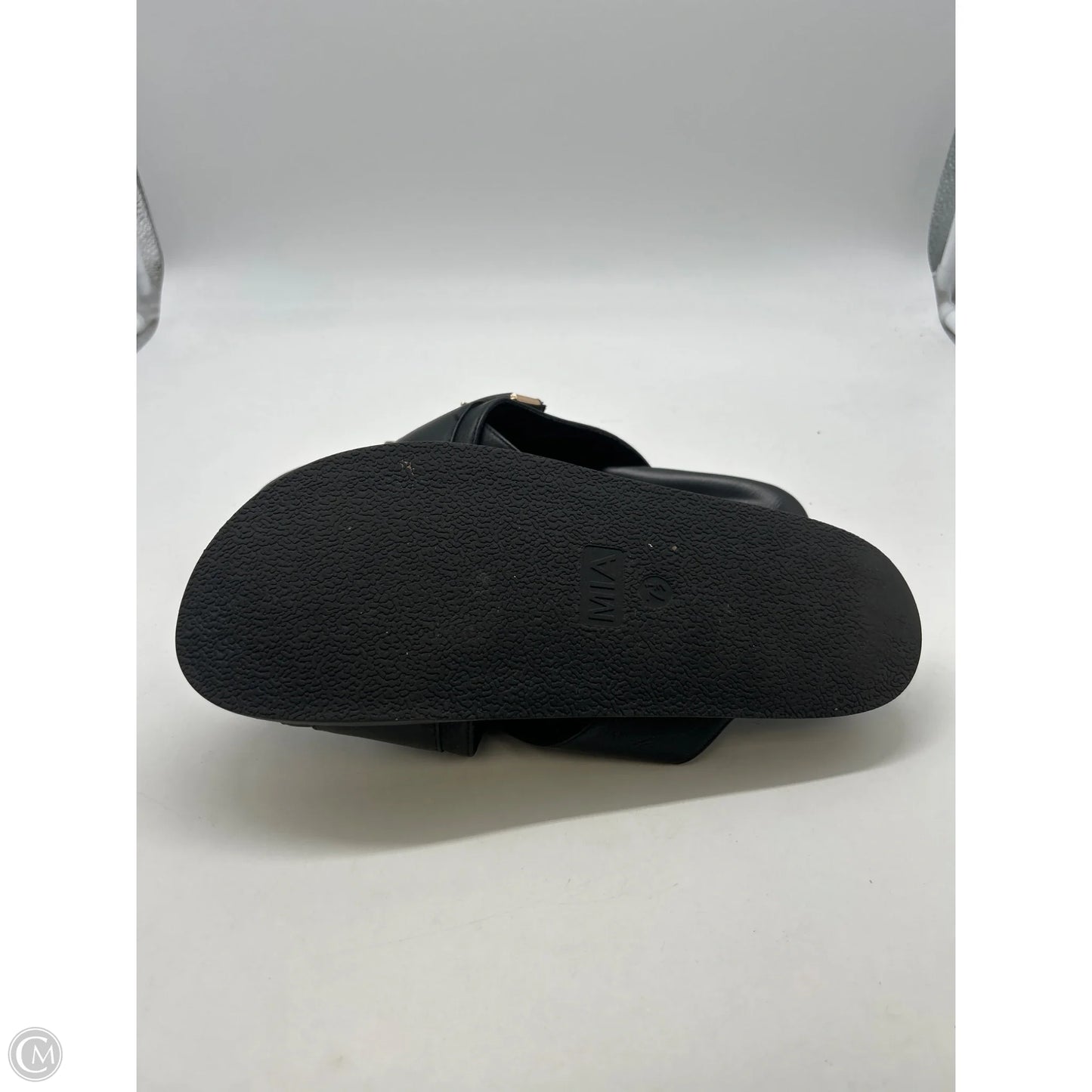 Sandals Flats By Mia In Black, Size: 7.5