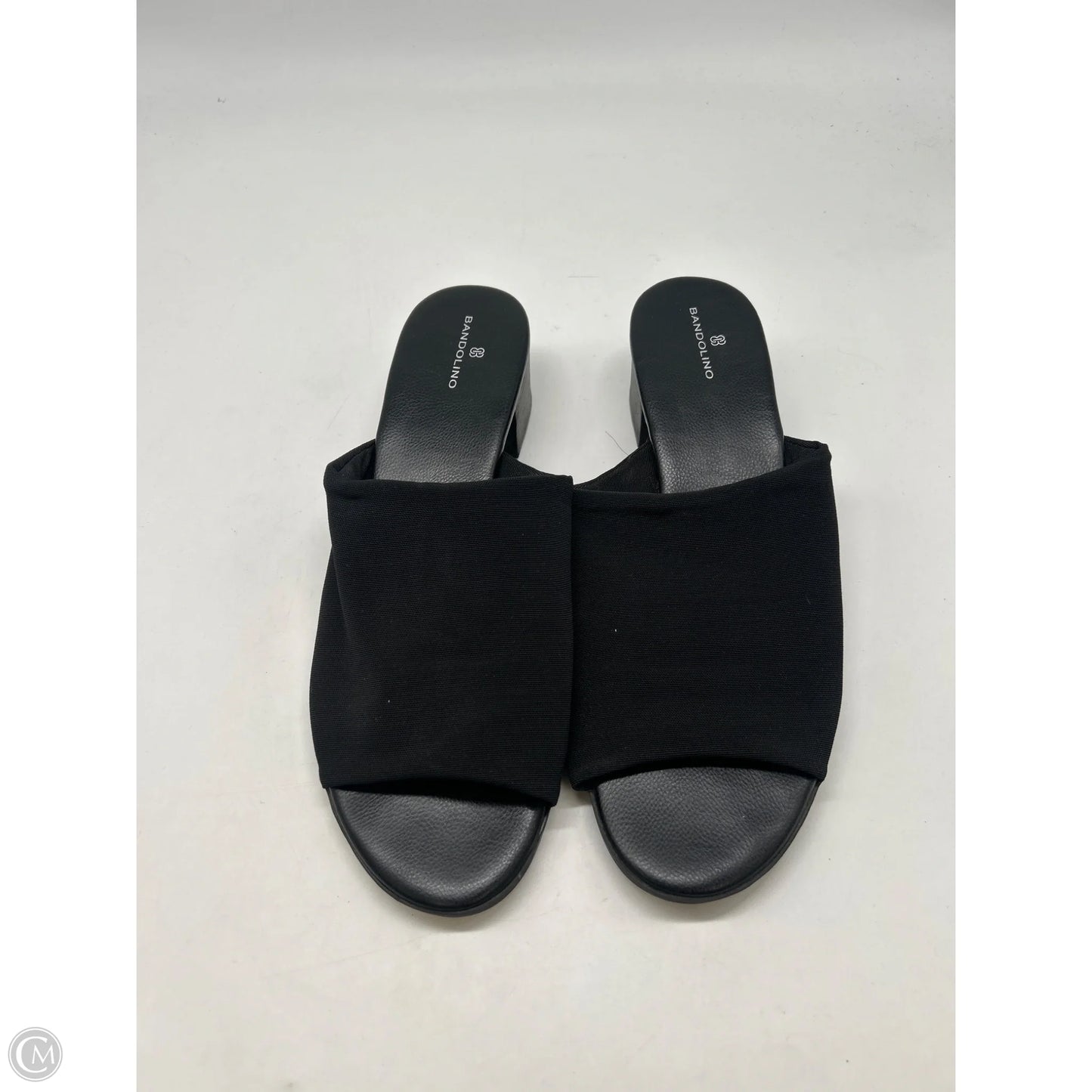 Sandals Flats By Bandolino In Black, Size: 9.5