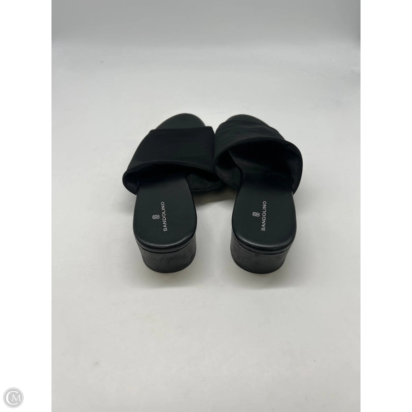 Sandals Flats By Bandolino In Black, Size: 9.5