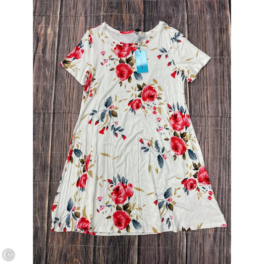 Dress Casual Short By Clothes Mentor In White, Size: Xl