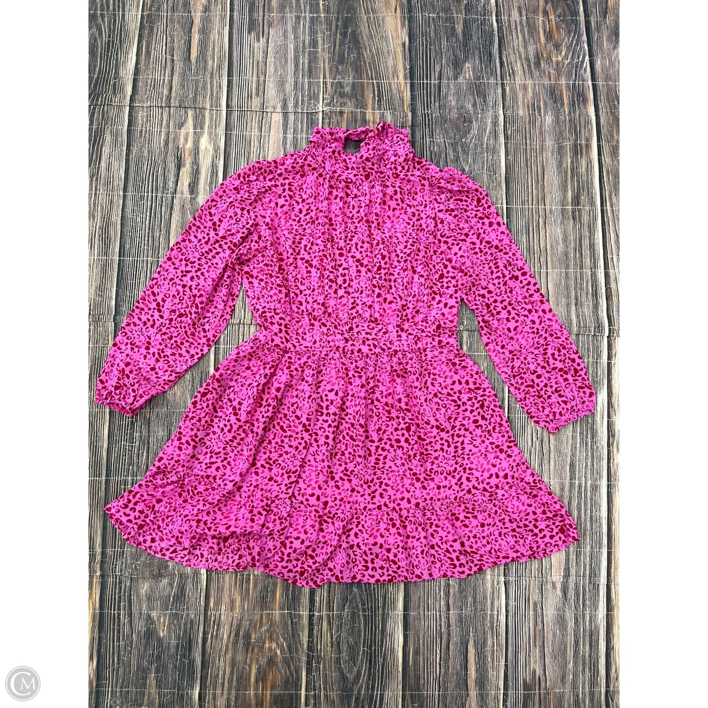 Dress Casual Short By Clothes Mentor In Pink, Size: L