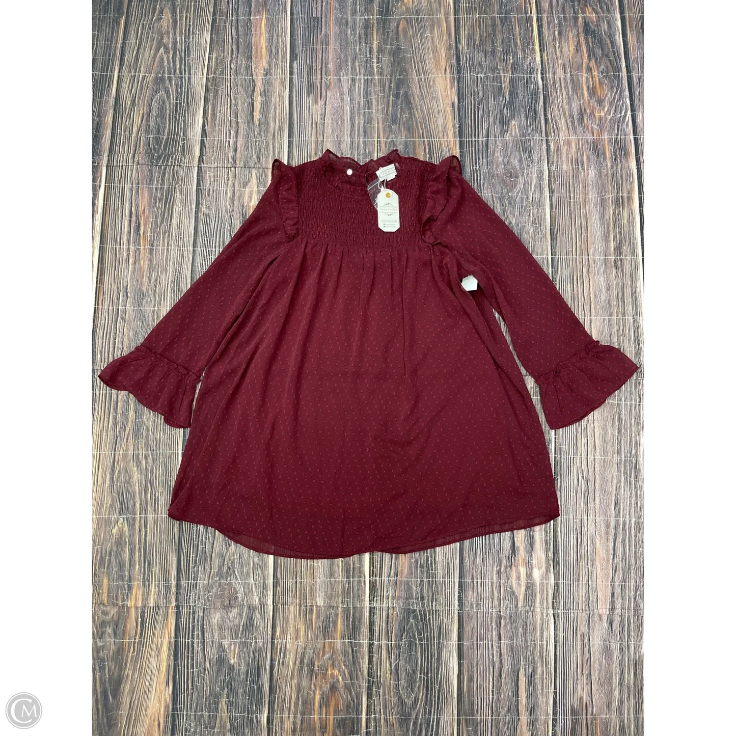 Dress Casual Short By Loveriche In Red, Size: L