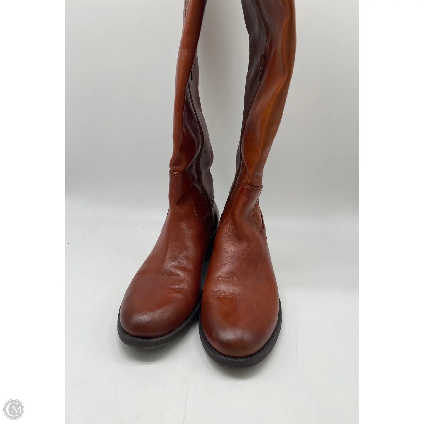 Boots Knee Flats By Inc In Brown, Size: 8.5