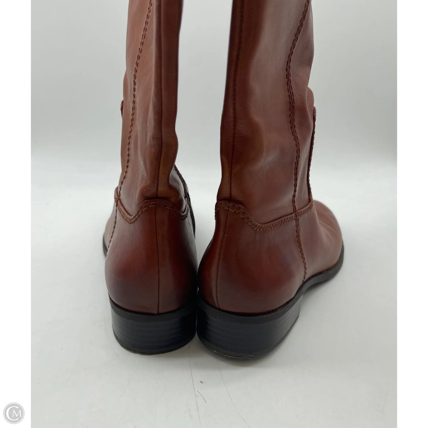 Boots Knee Flats By Inc In Brown, Size: 8.5