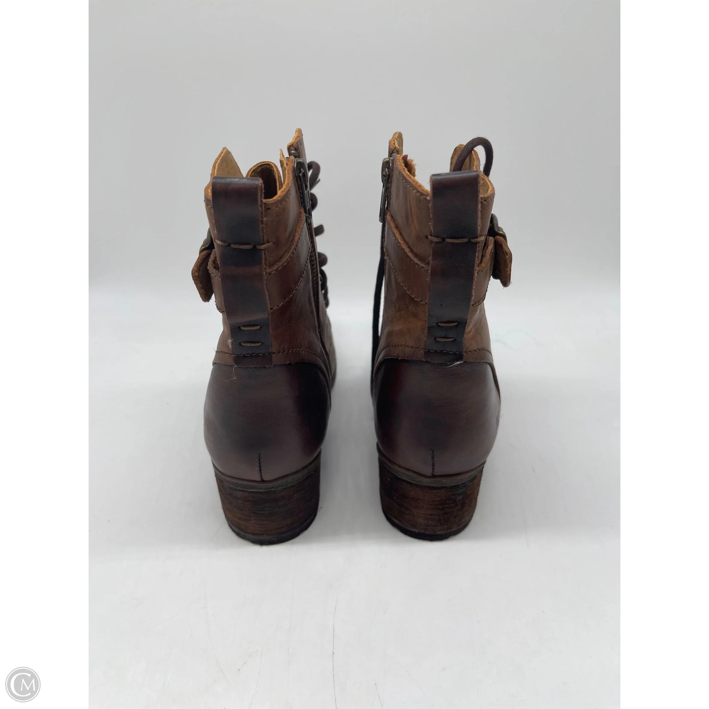 Boots Ankle Flats By Born In Brown, Size: 9.5
