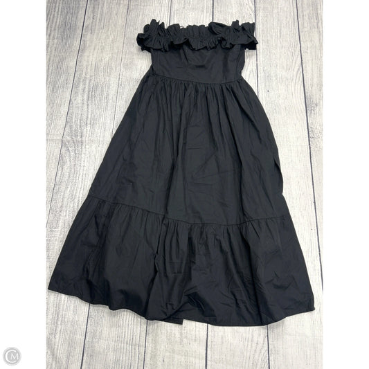 Dress Casual Maxi By Abercrombie And Fitch In Black, Size: L
