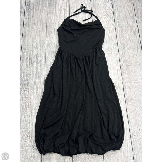 Dress Casual Midi By Anthropologie In Black, Size: 12