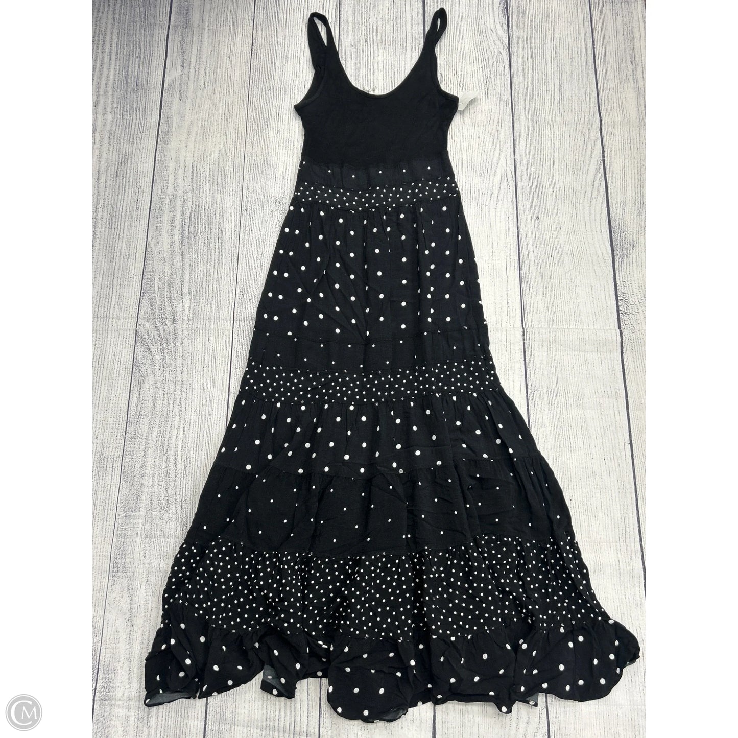 Dress Casual Maxi By Anthropologie In Black, Size: S