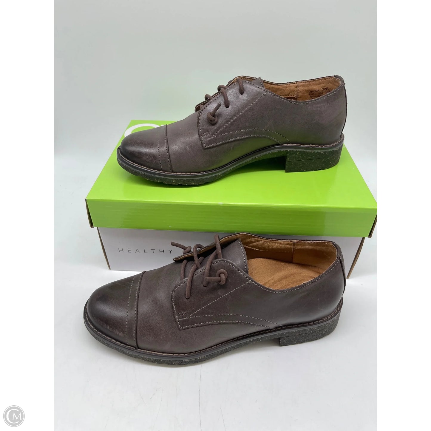 Shoes Flats By Aetrex In Brown, Size: 7