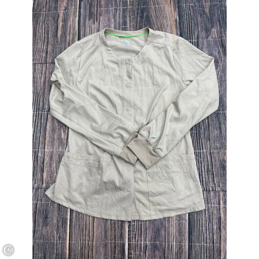 Top Long Sleeve By Clothes Mentor In Tan, Size: M