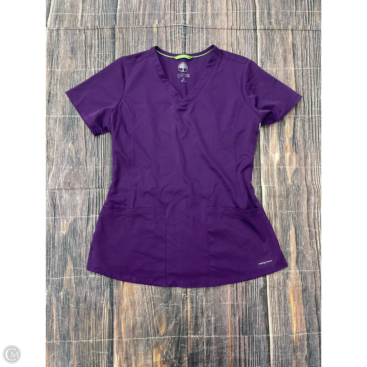 Top Short Sleeve By Clothes Mentor In Purple, Size: Xs