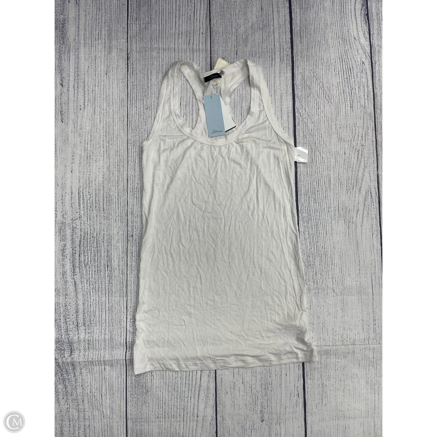 Tank Top By Soprano In White, Size: S