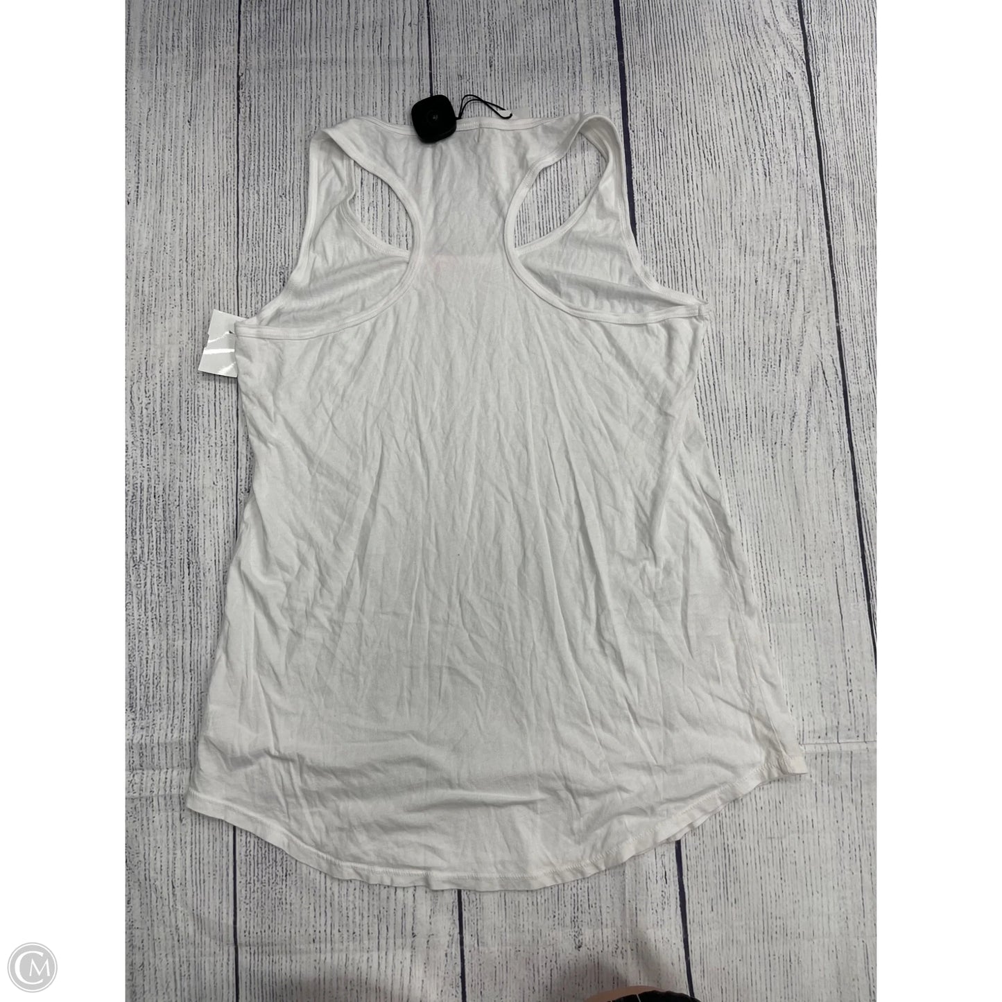 Tank Top By Clothes Mentor In White, Size: L