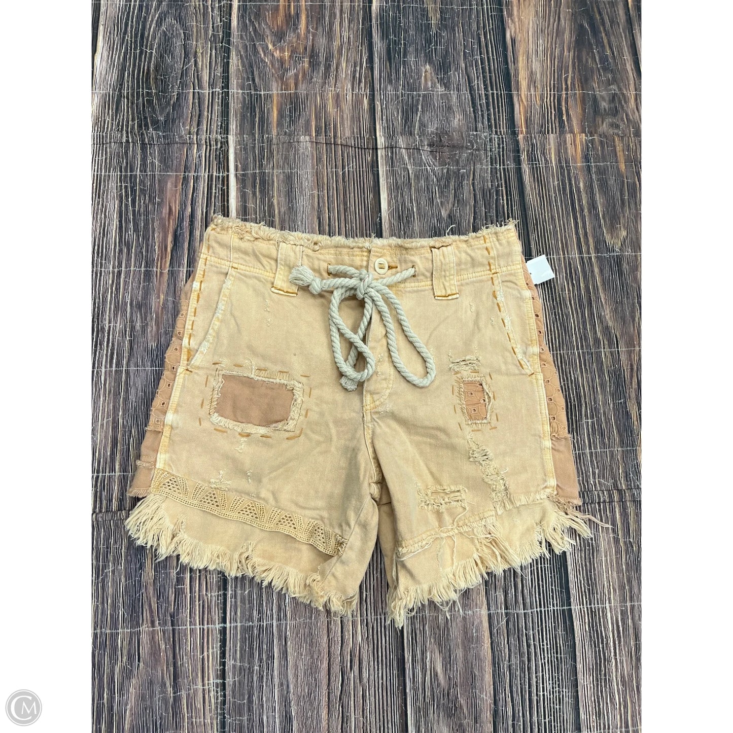 Shorts By Free People In Yellow, Size: Xs