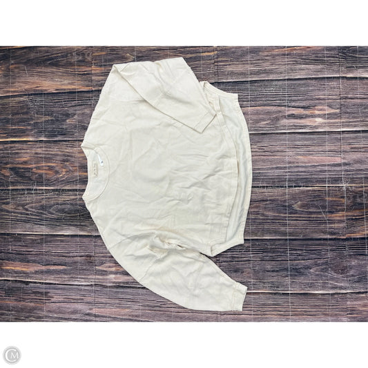 Top Long Sleeve By We The Free In Cream, Size: S