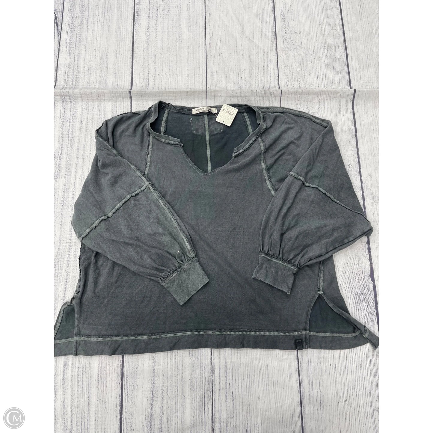 Top Long Sleeve By We The Free In Black, Size: S