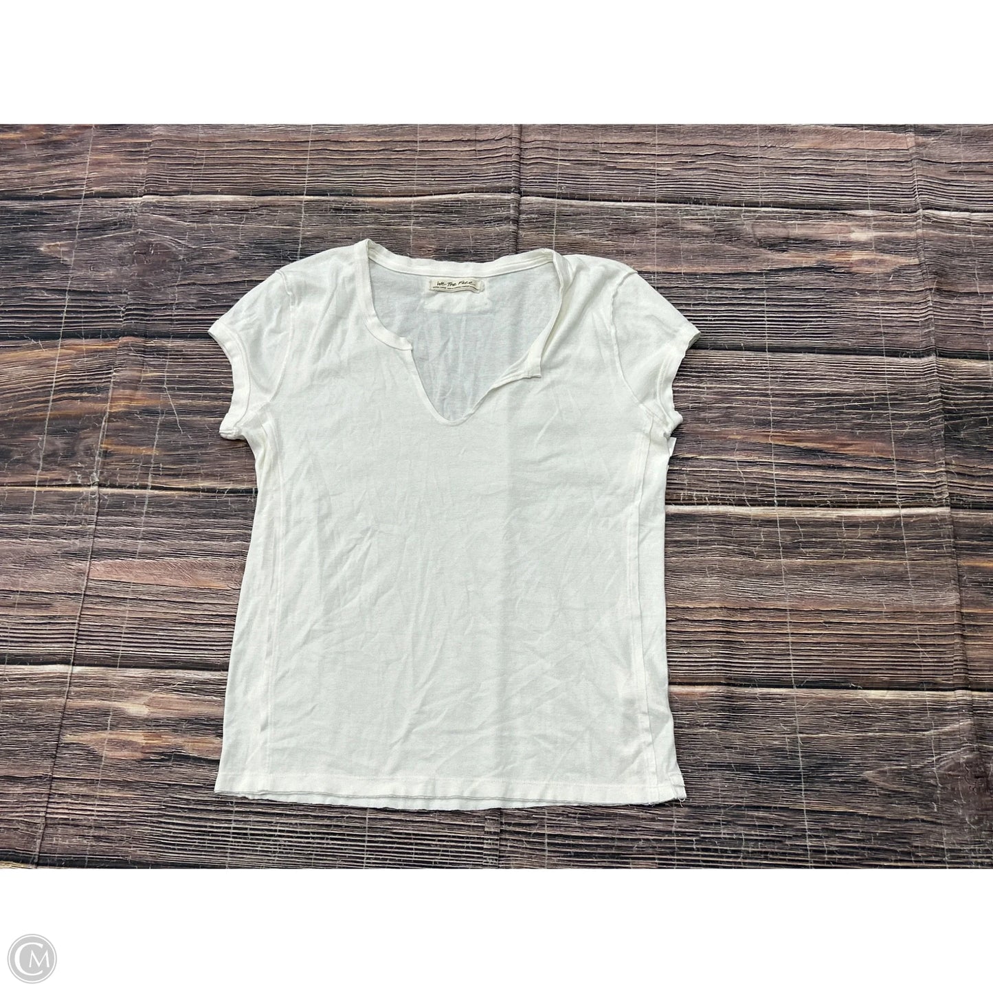 Top Short Sleeve By We The Free In White, Size: Xl