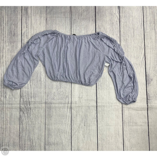 Top Long Sleeve By Free People In Blue, Size: Xs