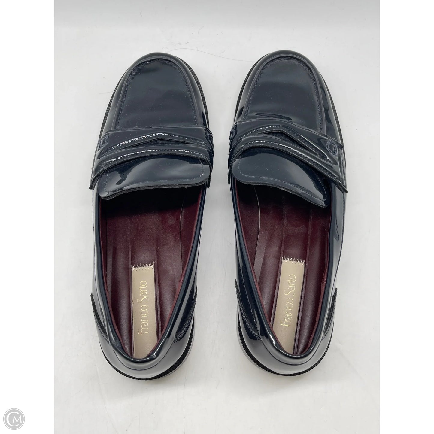 Shoes Flats By Franco Sarto In Navy, Size: 9