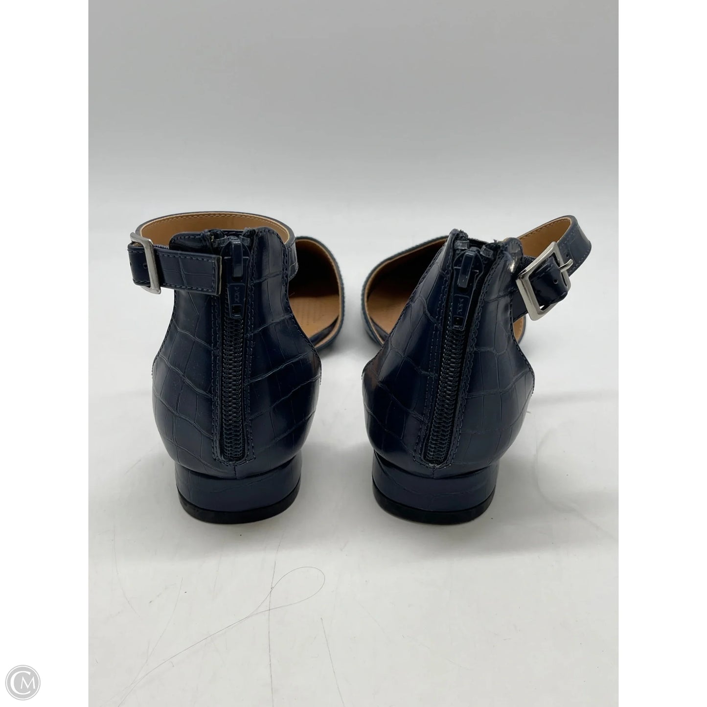 Shoes Flats By Comfortview In Blue, Size: 8.5
