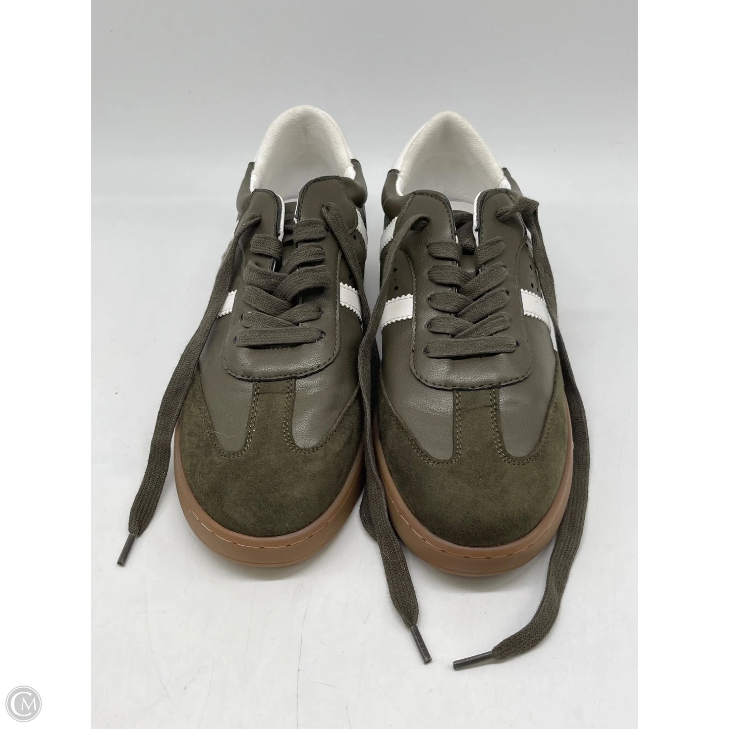 Shoes Sneakers By J Slides In Green, Size: 8