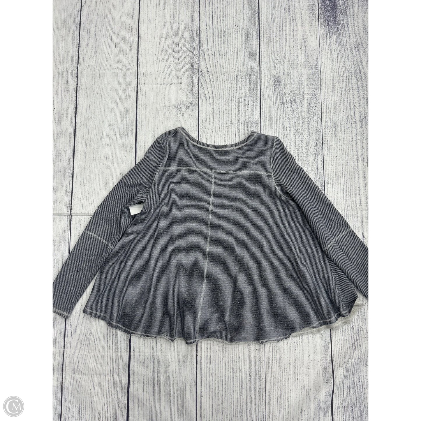 Top Long Sleeve By Free People In Blue, Size: S