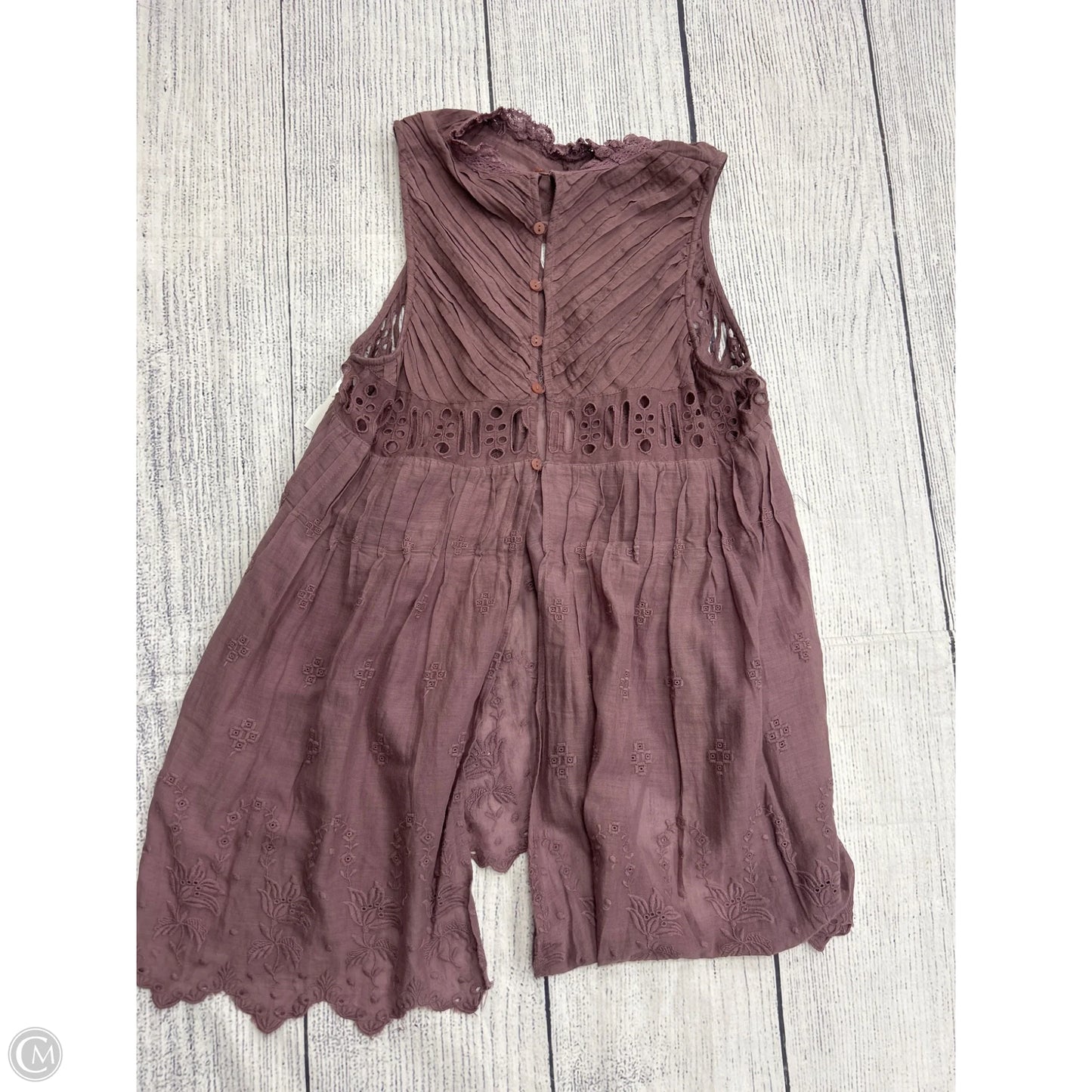 Tank Top By Free People In Purple, Size: Xs