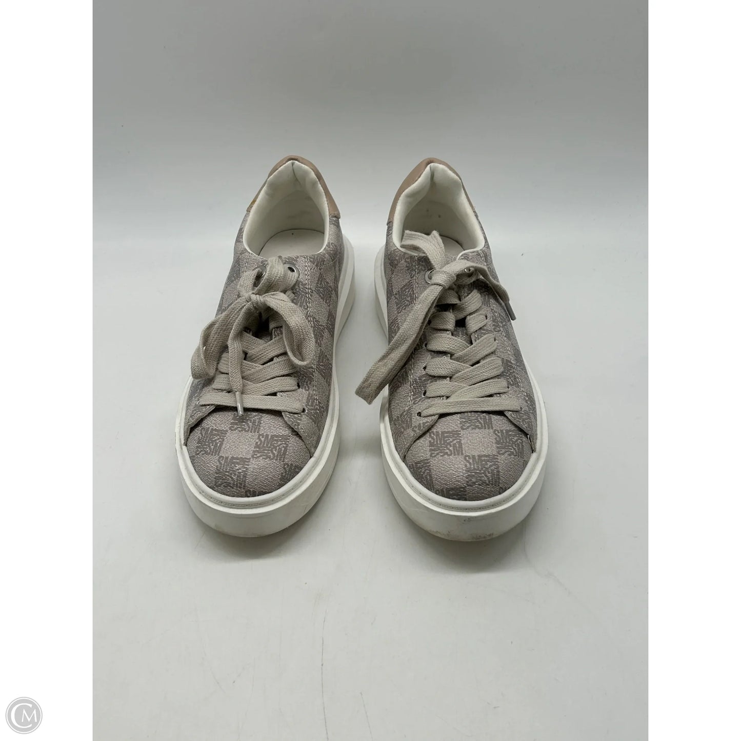 Shoes Sneakers By Steve Madden In Grey, Size: 7