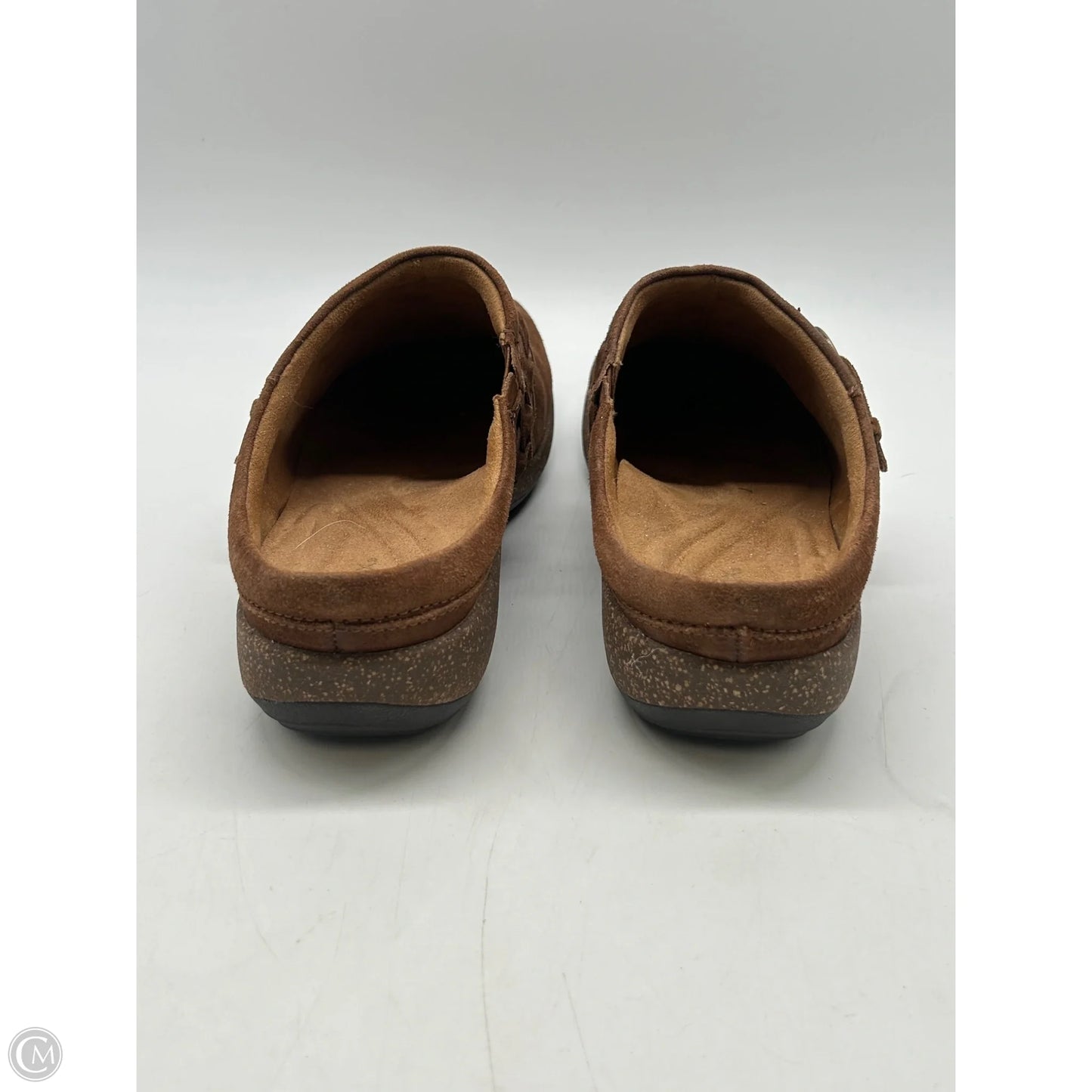 Shoes Flats By Aetrex In Brown, Size: 8.5