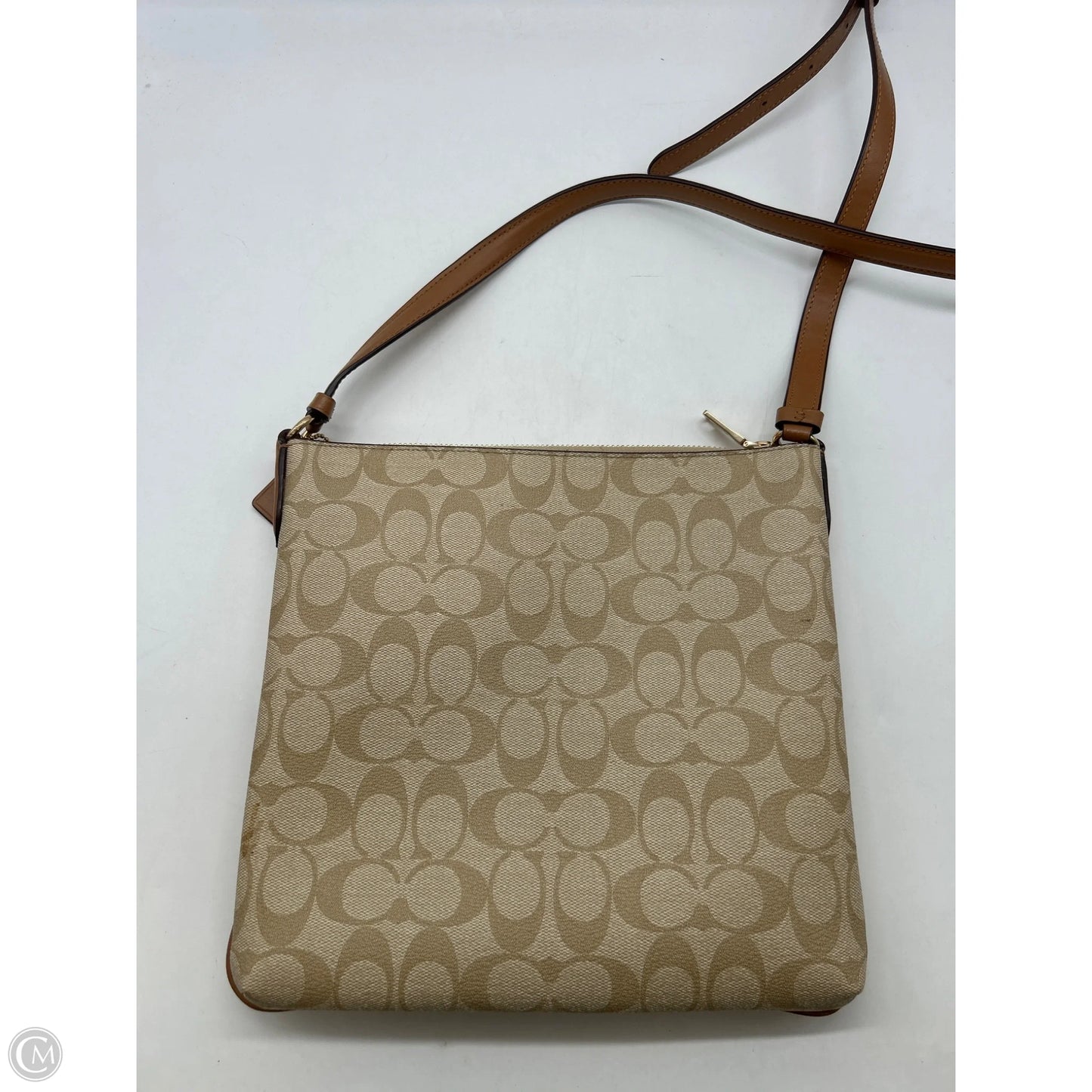 Crossbody Designer By Coach, Size: Medium
