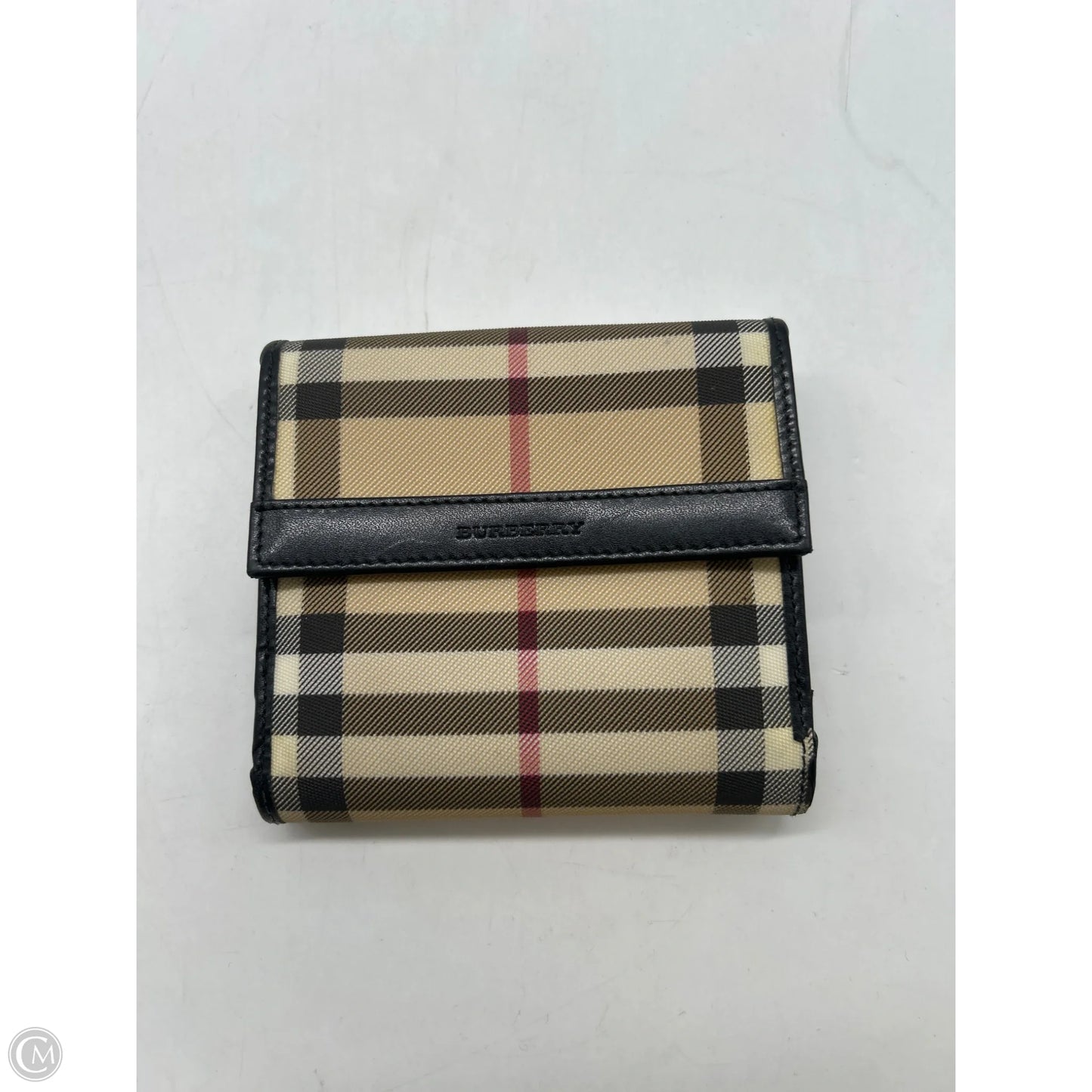 Wallet Luxury Designer By Burberry, Size: Medium