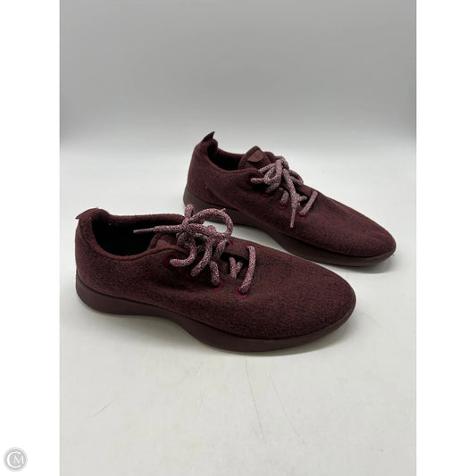 Shoes Athletic By Allbirds In Red, Size: 9
