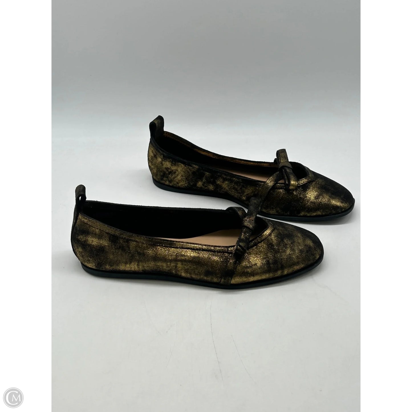 Shoes Flats By Free People In Gold, Size: 8