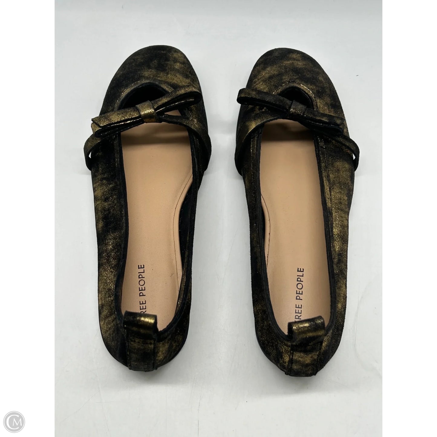 Shoes Flats By Free People In Gold, Size: 8