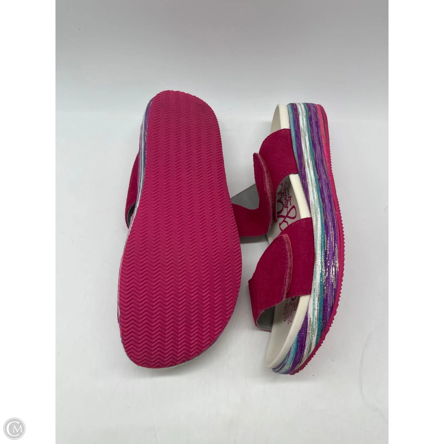 Sandals Flats By Alegria In Pink, Size: 8
