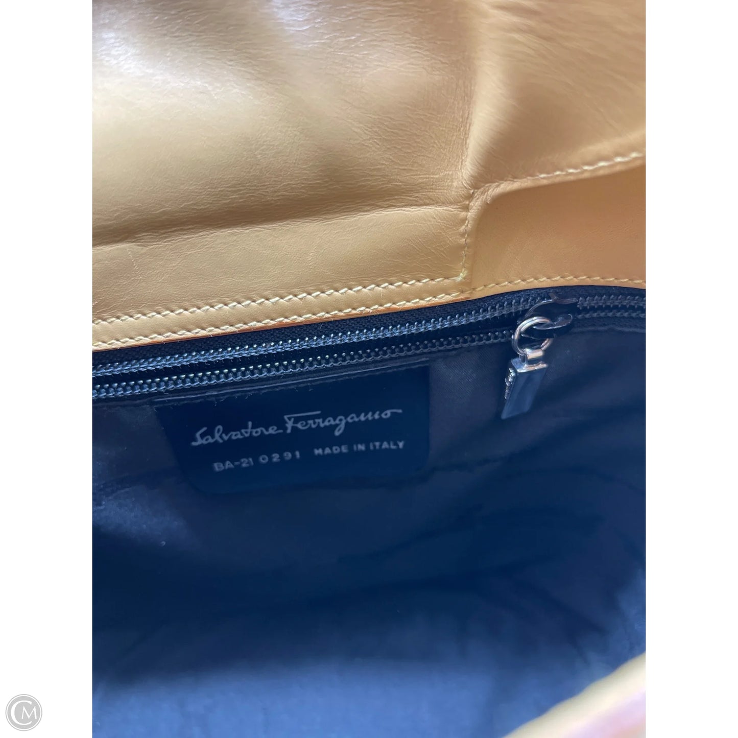 Handbag Luxury Designer By Ferragamo, Size: Medium
