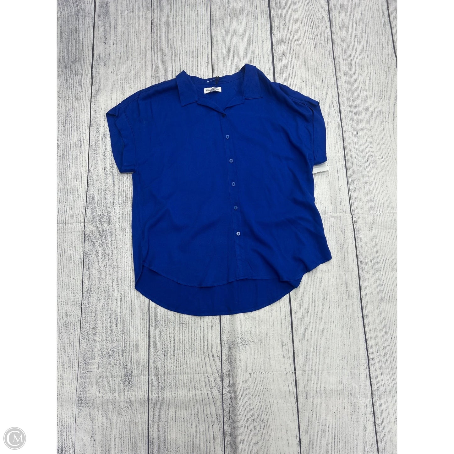 Top Sleeveless By Clothes Mentor In Blue, Size: L