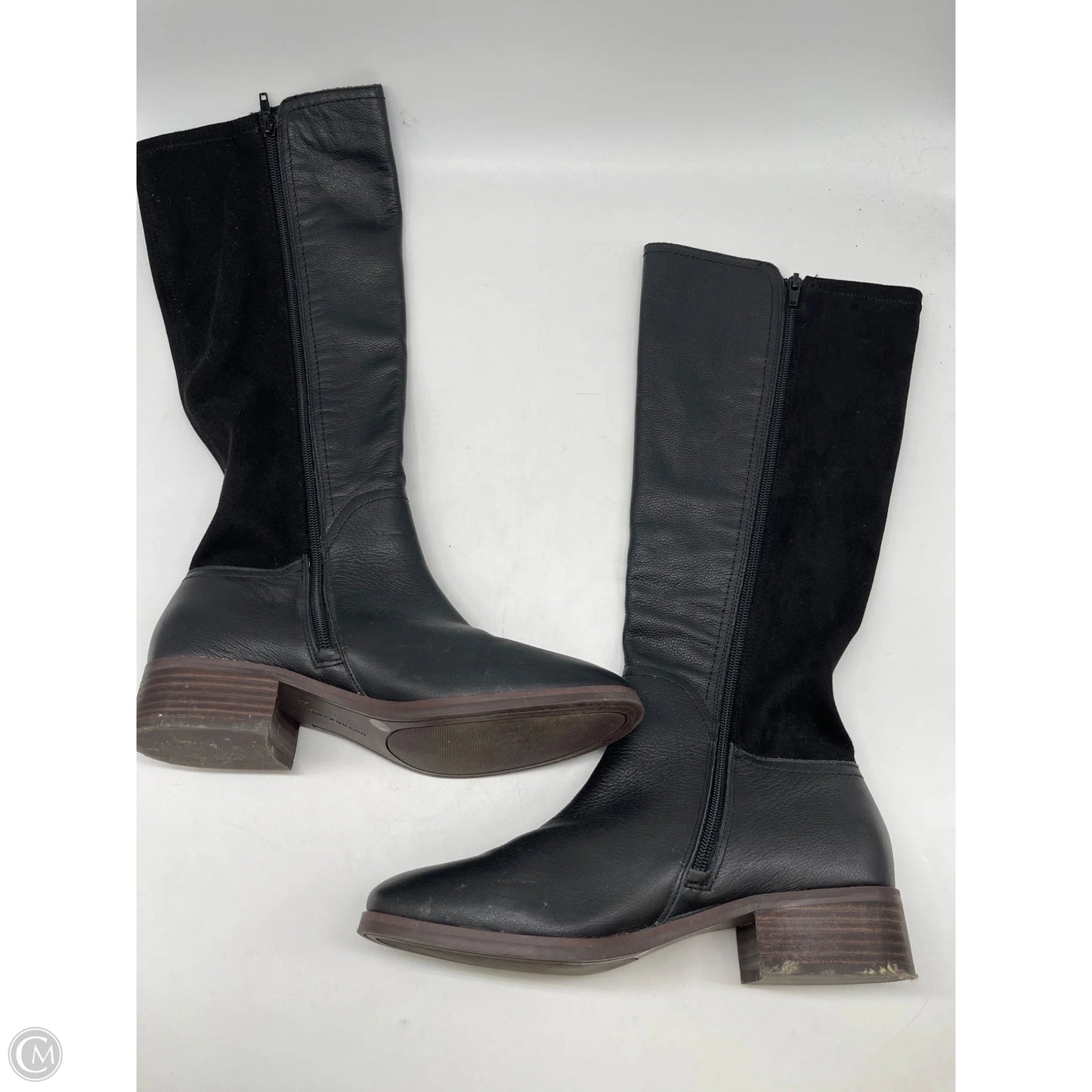 Boots Knee Flats By Lucky Brand In Black, Size: 9