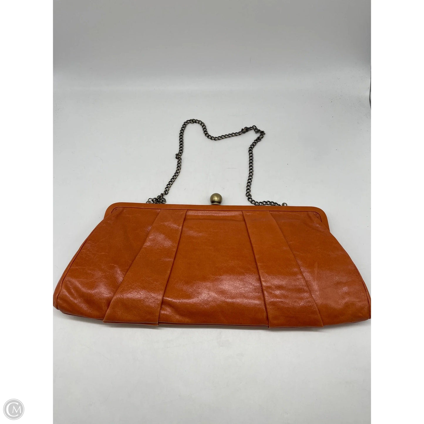 Handbag Leather By Hobo Intl, Size: Medium