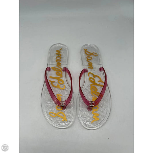 Sandals Flats By Sam Edelman In Clear, Size: 10