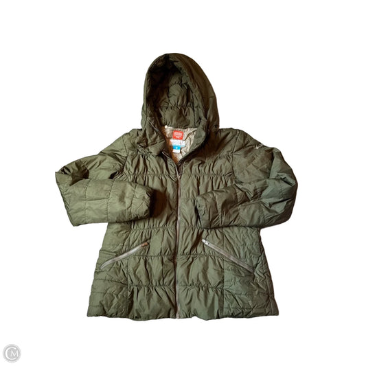 Coat Puffer & Quilted By Columbia In Green, Size: Xl