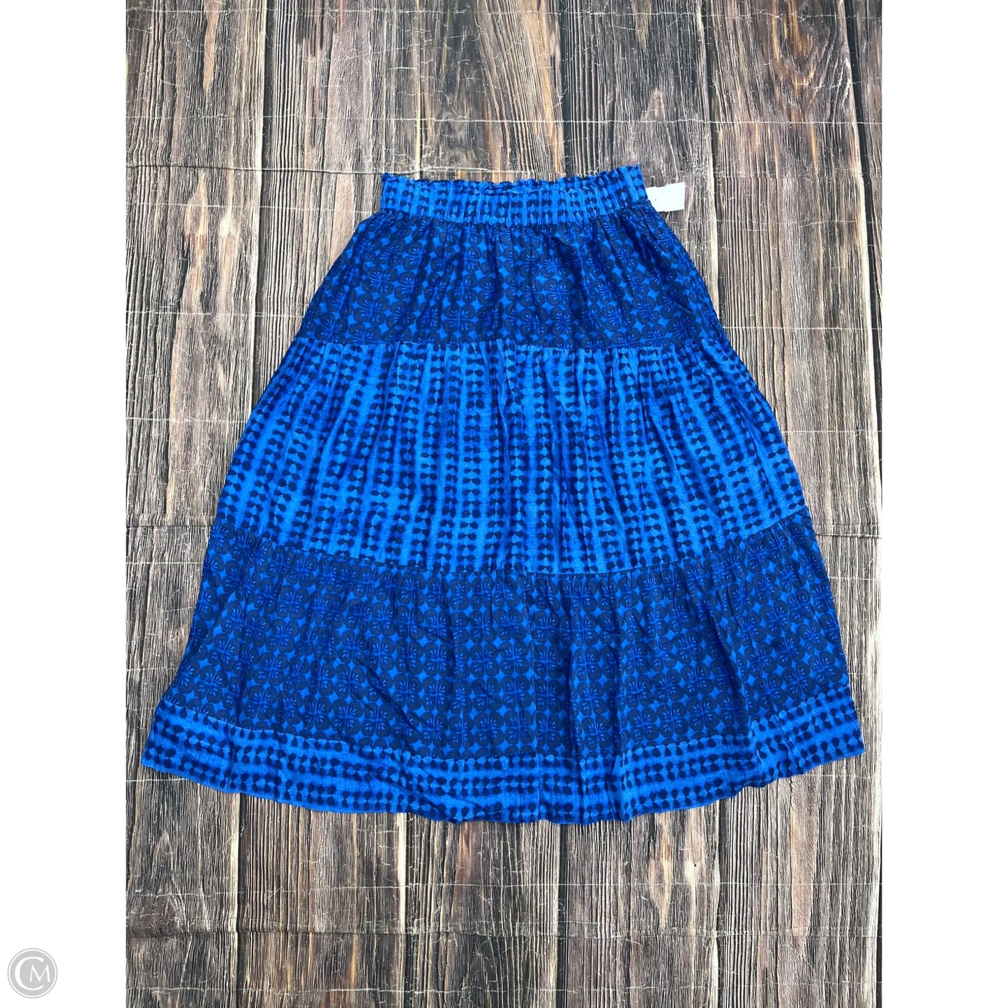 Skirt Maxi By Vineyard Vines In Blue, Size: S