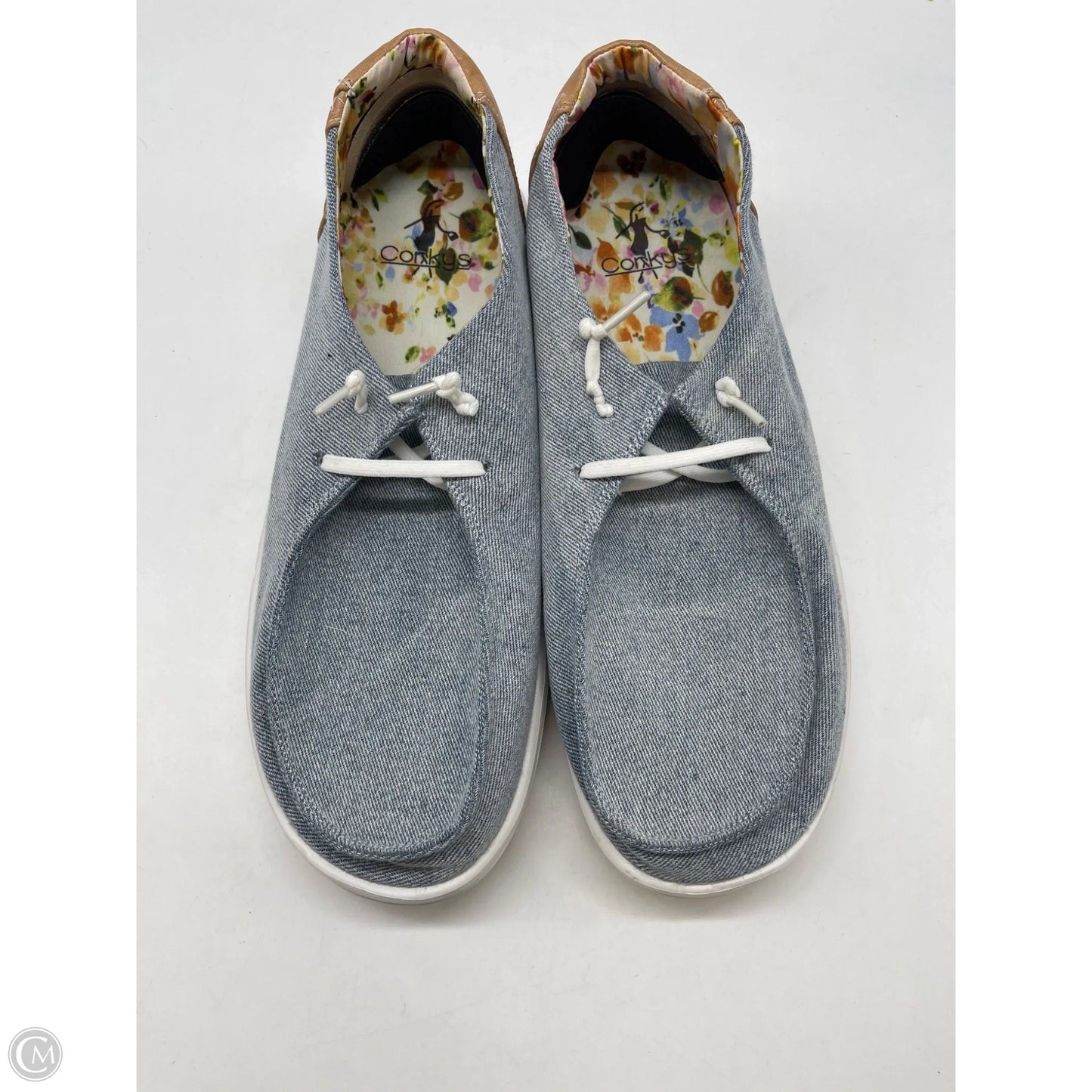 Shoes Flats By Corkys In Blue, Size: 10