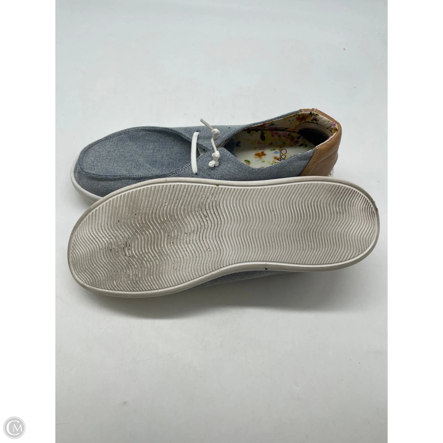 Shoes Flats By Corkys In Blue, Size: 10